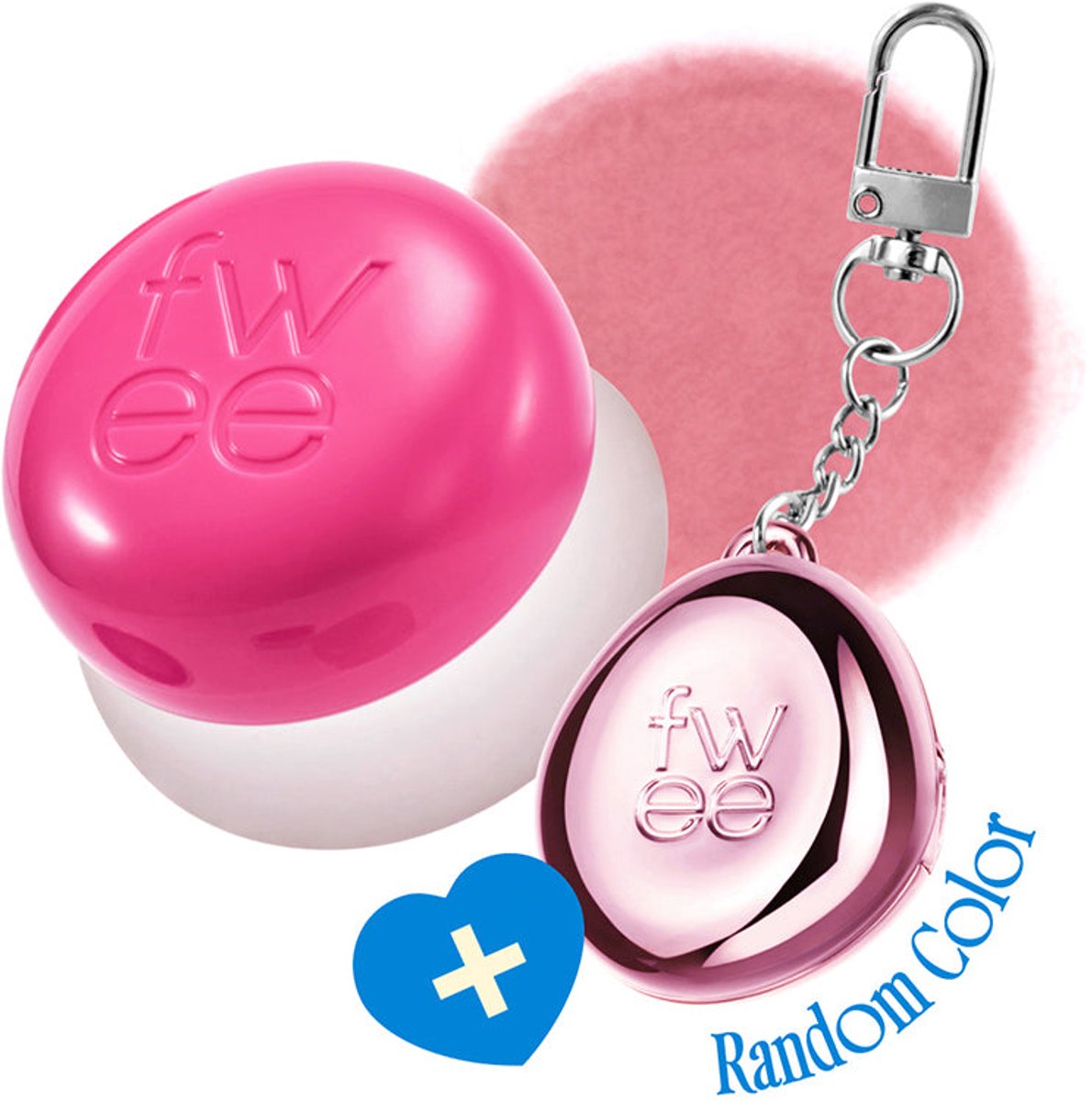 Blurry Pudding Pot Keyring Set