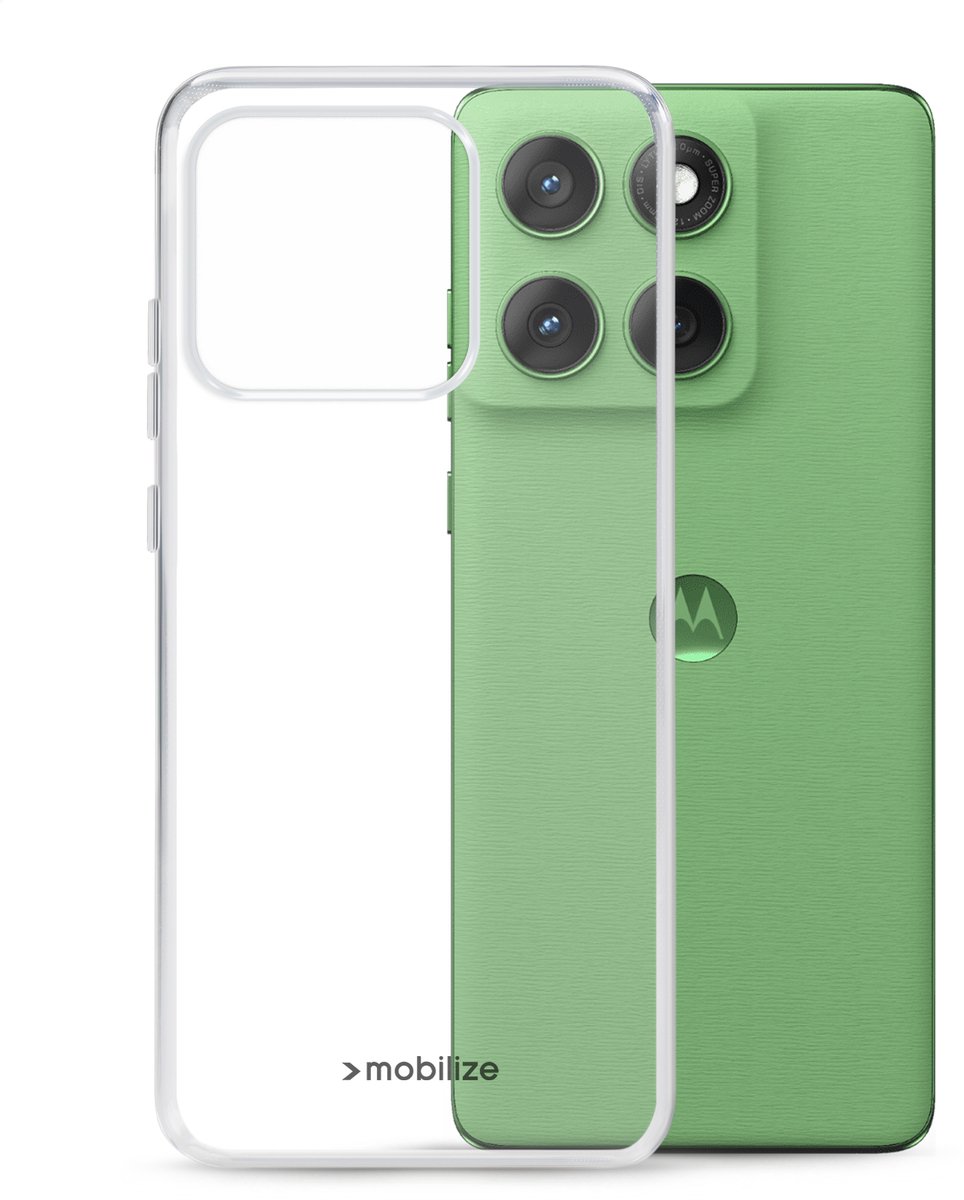 Mobilize Gelly Case - Geschikt voor Motorola Edge 60 Neo - Clear