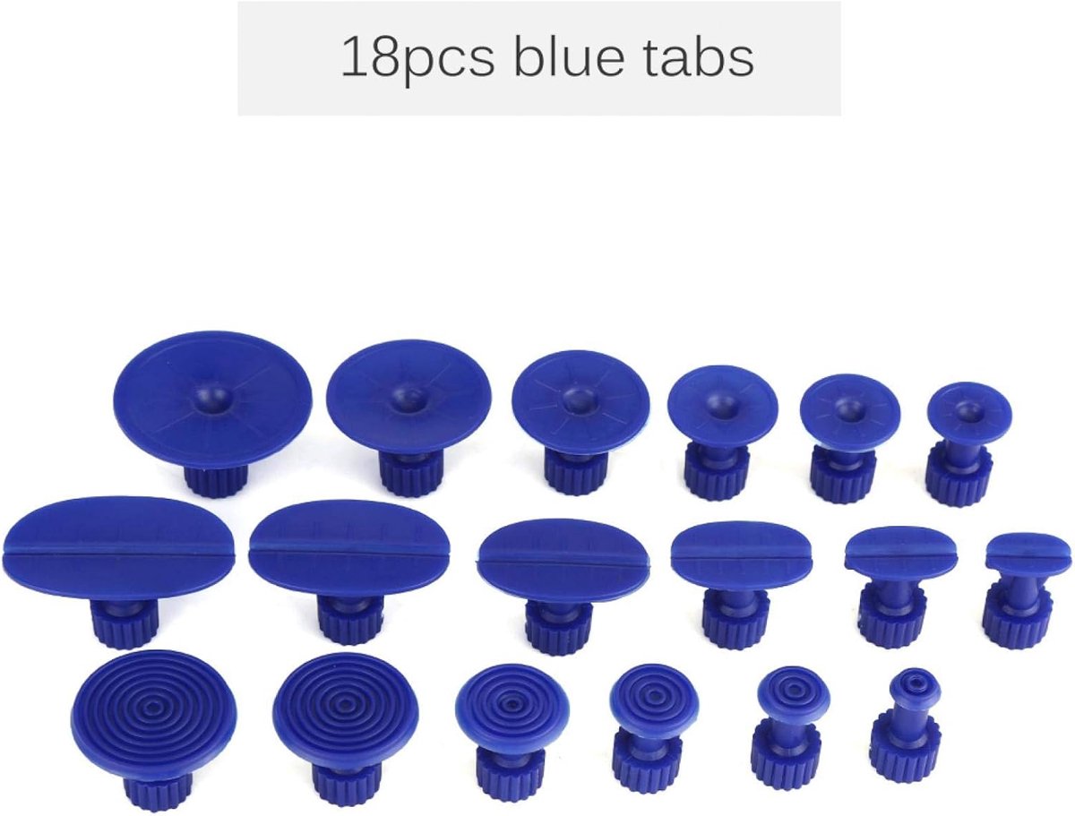 Trekken Tabs, 52 Pcs Auto Auto Body Deuken Verwijderen Trekken Tabs, Verveloos Lijm Deuk Plaatwerk Verwerking Reparatie Tools