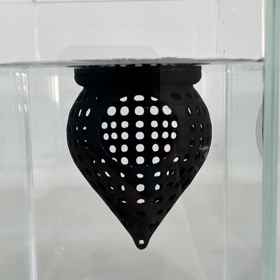 Slaapplaats 3D Geprint Drijvend Schuilplaats Aquarium Decoratie - Aquarium Grot Hangmat Voor Corydora Meerval Krab Dwerggarnaal Kweken Rusten Voeden — afbeelding 5