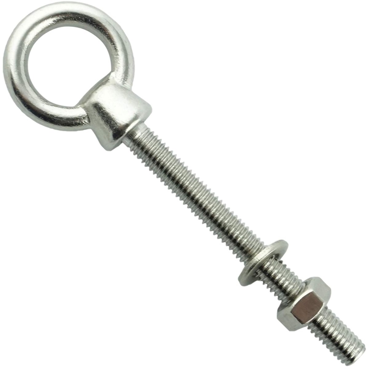 Ringbout M12 x 120 mm - oogbout RVS A4 - sterk en corrosiebestendig - ideaal voor bevestiging - SnelShoppen