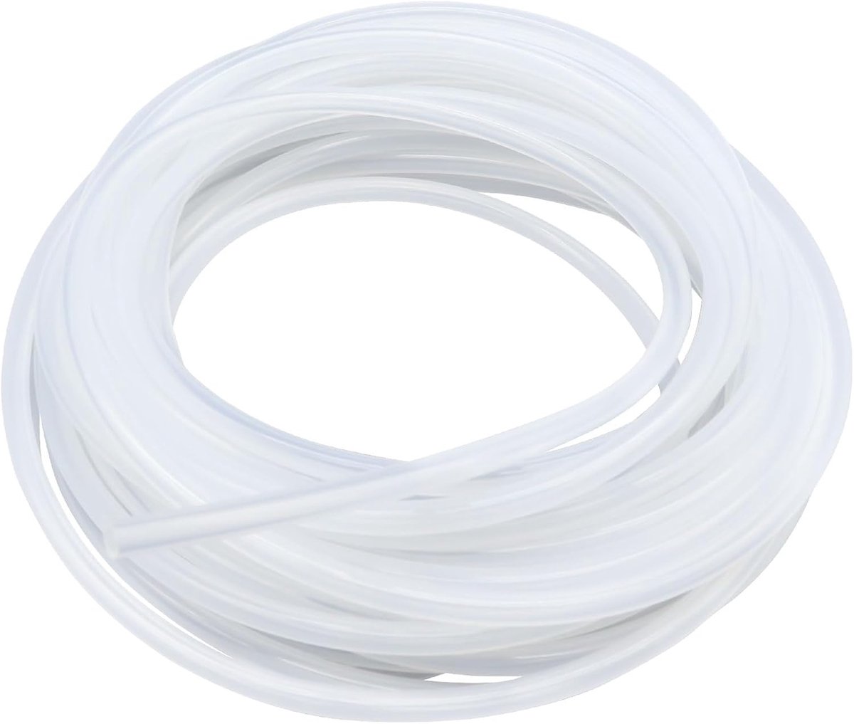 buis, 2 mm ID x 6 mm OD, 8 meter, iMeistek flexibele slangen van voedingskwaliteit, water-luchtslangpijp voor pomptransmissie