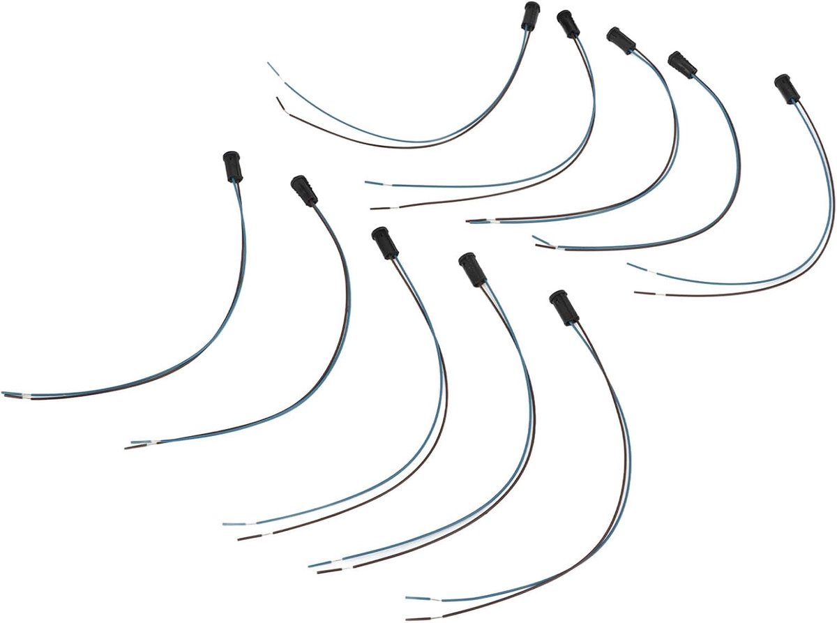 10 Stuks G4 Lampvoet Siliconen Halogeen Lamphouder, Eenvoudig te Monteren voor MR16 MR11 Lampen
