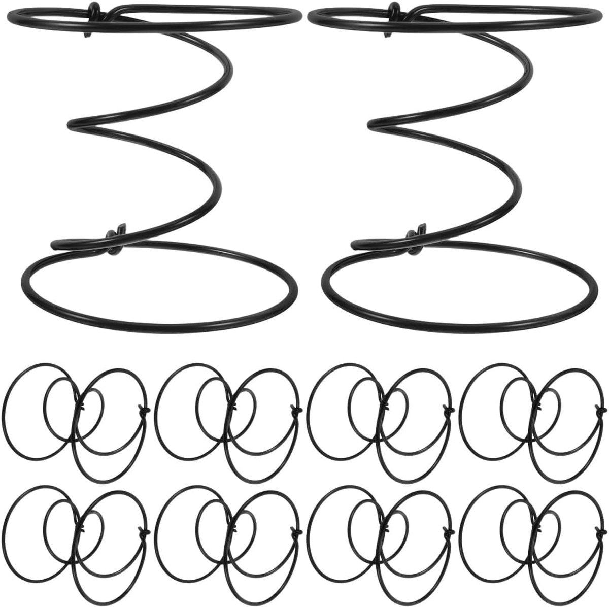 10 stuks gestoffeerde veer, reparatieset, bank, gestoffeerde veer, vervanging voor bank, bed, bank, stoel, stoel, vervanging, robuuste veren en bevestigingsmiddelen