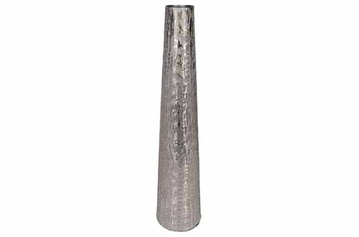 Vaas Cross Zilver 11x11xh52,5cm Aluminiu M