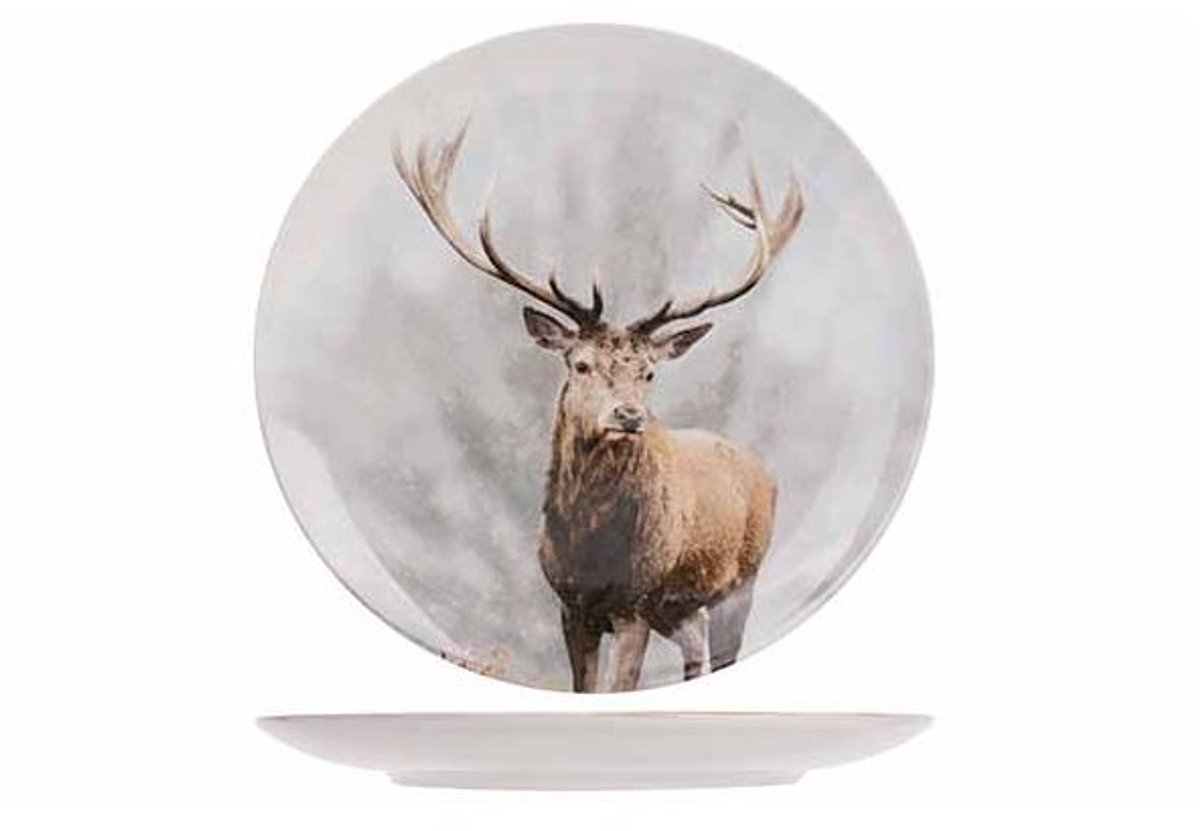 Animal Dessertbord D20cm Hert