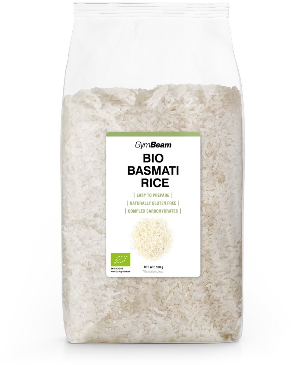 GymBeam BIO Basmatirijst 500 g