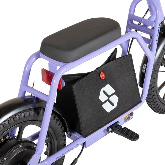 JOYSTAR Starmoto Elektrische Step met Zadel - voor Kinderen & Tieners (6-12 Jaar) - 250W Motor - Max. 25 km/u - 16 Inch Wielen - Paars van JOYSTAR — afbeelding 4