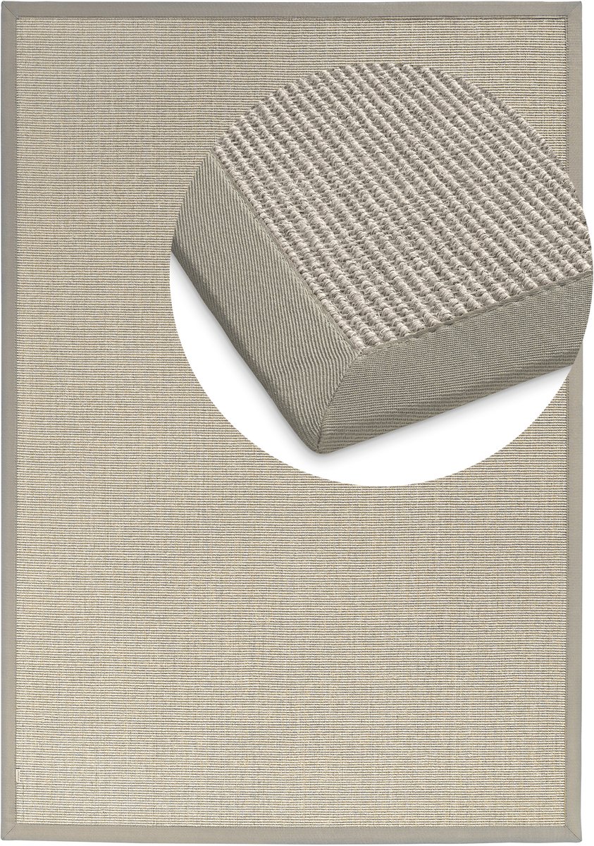 Vloerkleed Sisal Mara S2 zand 160x230cm