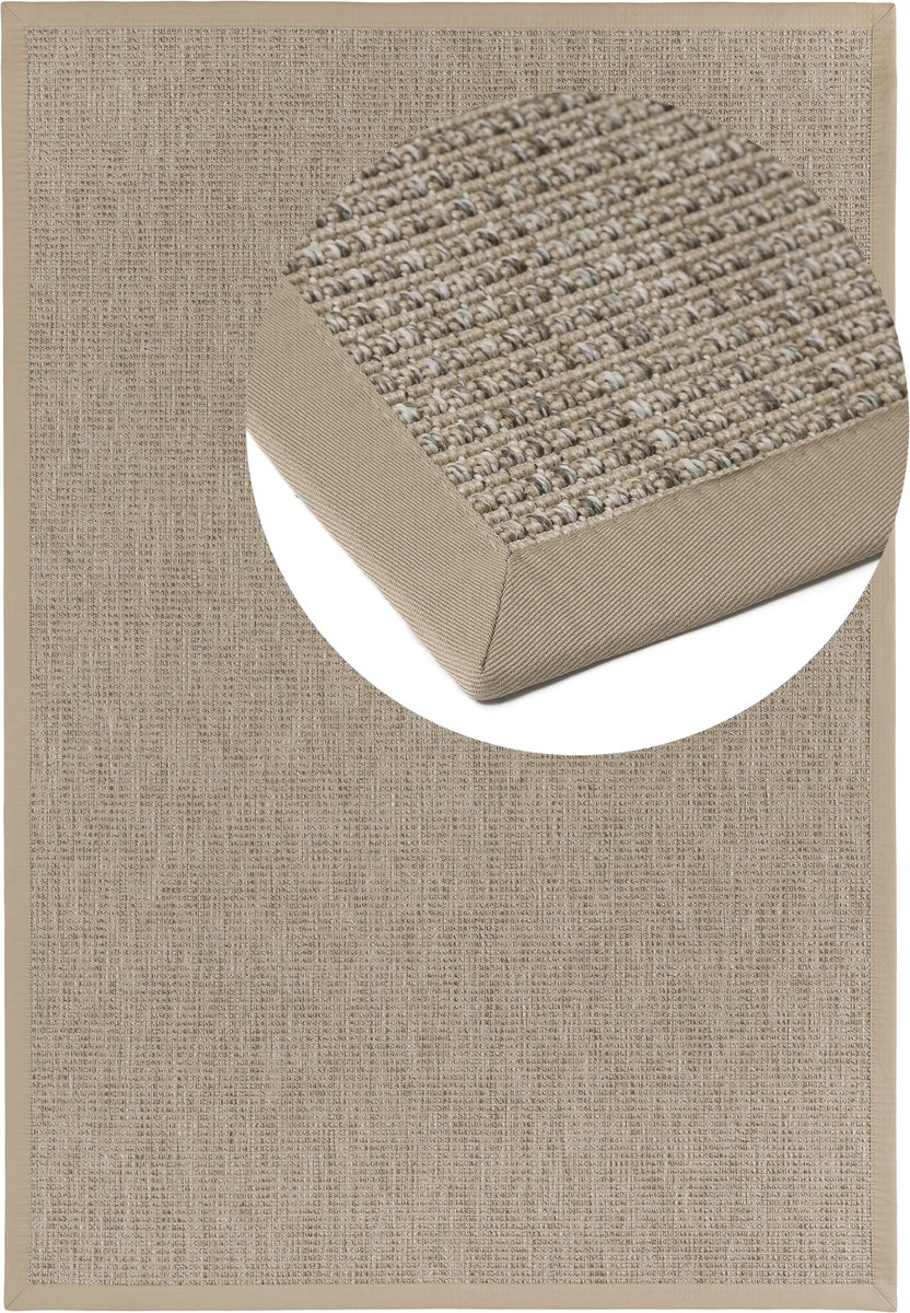 Vloerkleed Naturino Basic S2 natur 003 Rustic 120x170cm