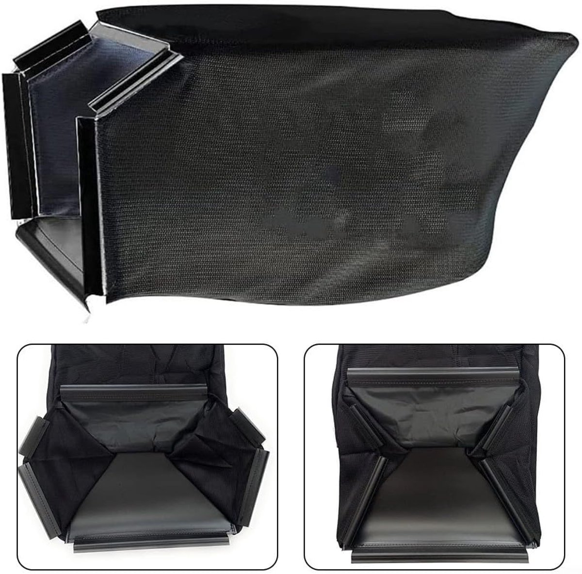 Graszak Vervanging - Reserve Opvangbak - Gazon Onderhoud - Tool-Free Installatie - 22 Inch - Zwart