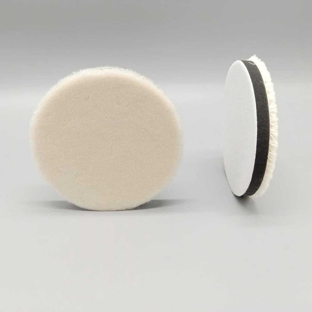 Polijstpads Auto - Detailing Pads - Auto Polijsten - Hoge Snijkracht - 80 mm - Wit