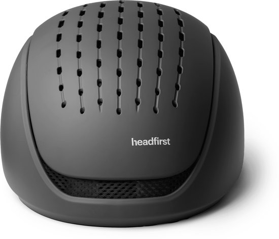 headfirst Echo Pro fietshelm met LED remlicht - Zwart - XS/S (51-56 cm) - SafeFit aanpasbare fietshelm voor e-bike, stadsfiets, step & skate - magnetische sluiting — afbeelding 2