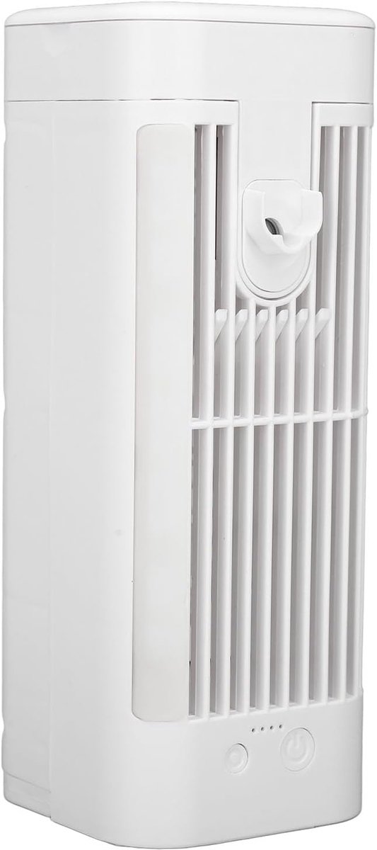 Draagbare Airco - Mini Koeler - Persoonlijke Koelte - Snelle Koeltechnologie - 120 Ml Tank - Wit