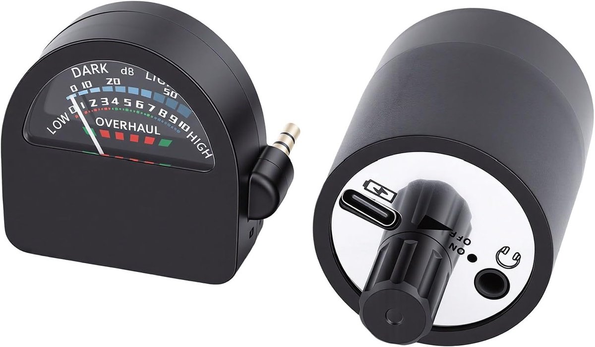 Waterlekdetector - Luisterapparaat - Pijplek Detectie - Hoge Gevoeligheid - 10.5 x 8 x 4.5 cm - Zwart
