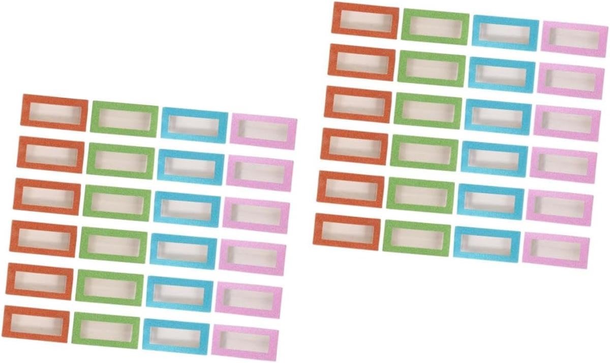 Wimper Opbergdoos - Valse Wimpers Houder - Make-up Organisatie - Lade Ontwerp - 48 Stuks - Assorti