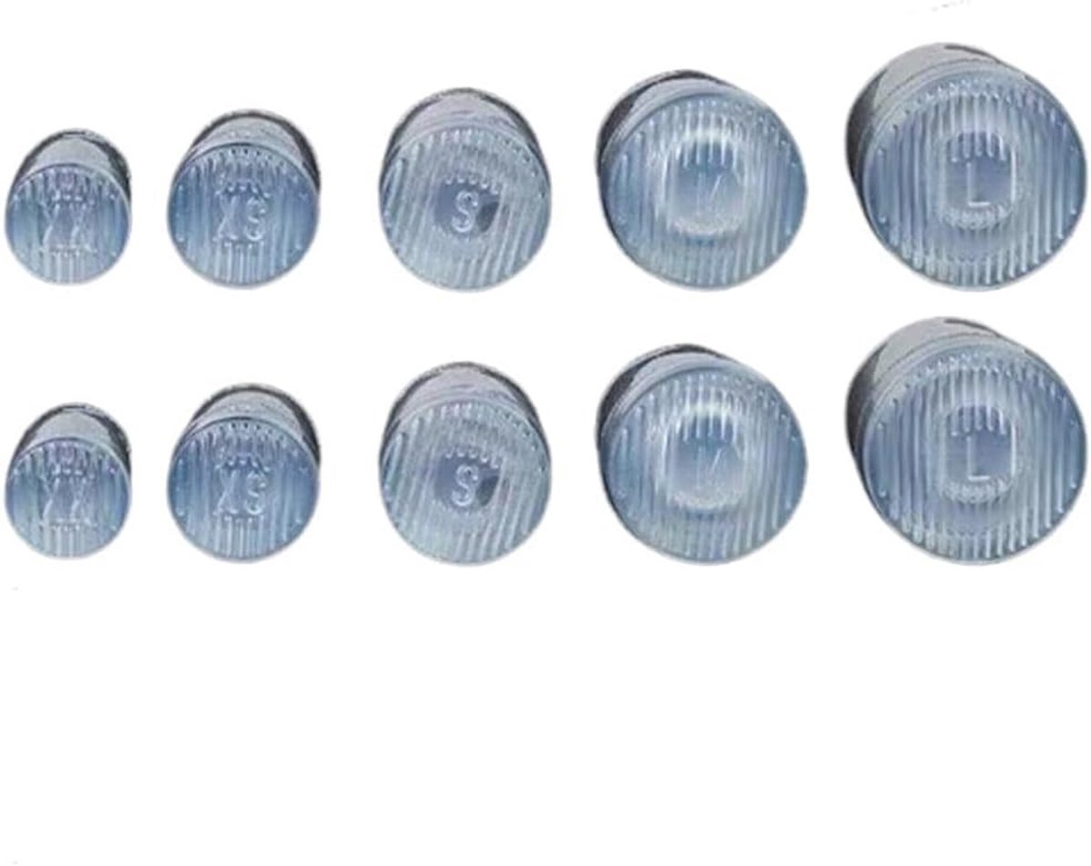 Hoge hak stoppers - Hielbeschermers - Veilig lopen - Antislip ontwerp - 5 paar maten - Transparant