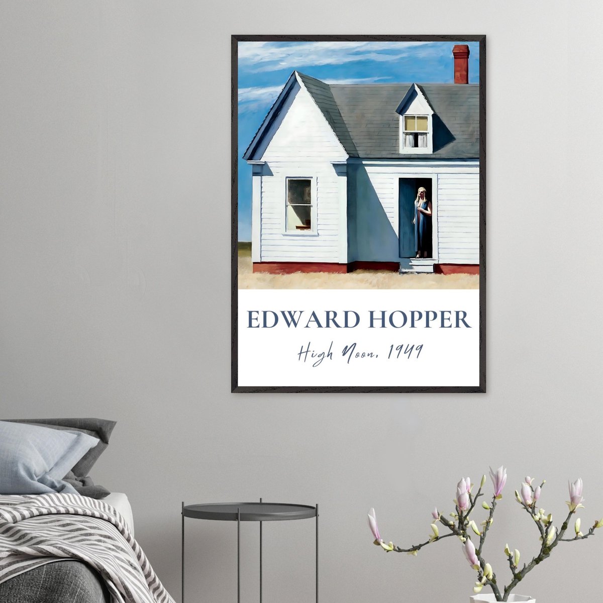 Edward Hopper - High noon Poster A4 21x29.7 cm - exclusief lijst