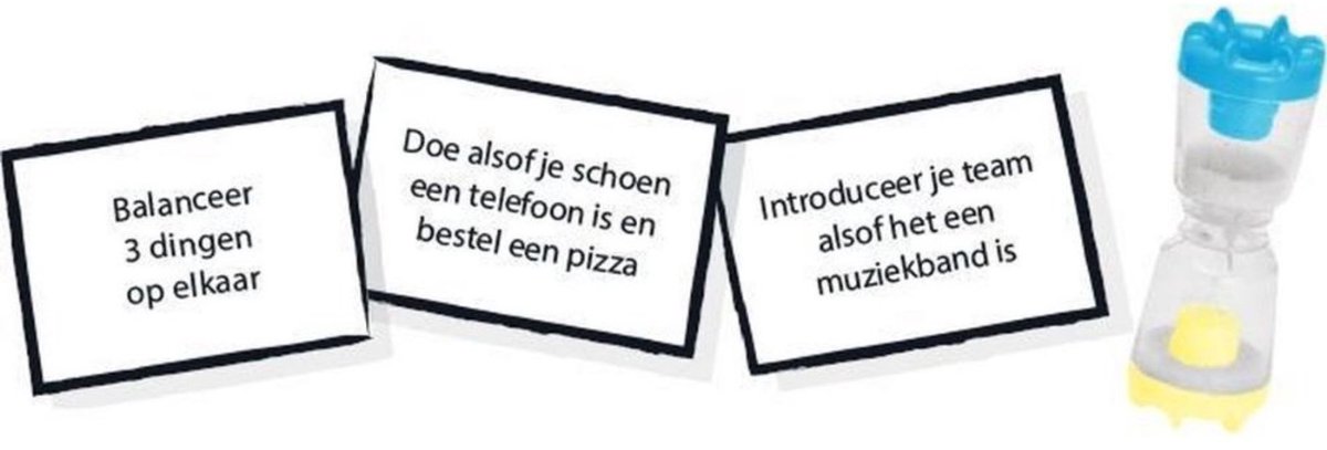 999 Games - 20 Second Showdown - Partyspel - 2 teams, 400 uitdagingen - Actiespel - Gezelschapsspel - Nederlandstalig - Klein cadeautje — afbeelding 10