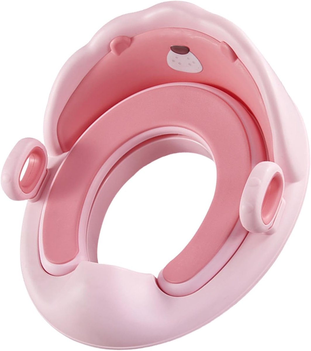 Potjes Stoel - Toilet Trainer - Zindelijkheidstraining Kind - Antislip Handgrepen - 35.5 x 37 cm - Roze