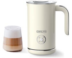 Elektrische Melkopschuimer - RVS - 4-in-1 Functie - Stille Werking - Voor Koffieliefhebbers