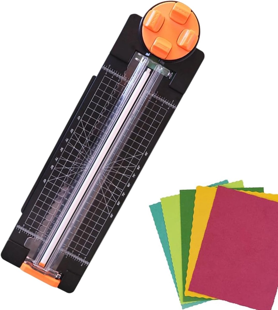Papiersnijder - Papier Snijder - Knutselen en Hobby - 4-in-1 Precisie - 44 cm - Zwart
