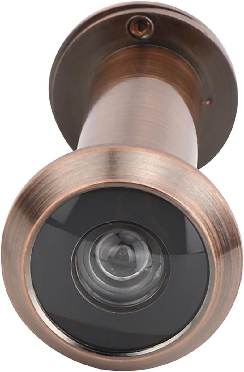 Deurkijker - Spionnetje - Huisbeveiliging - 220 Graden Groothoek - 55-90 mm Deurdikte - Bronskleur