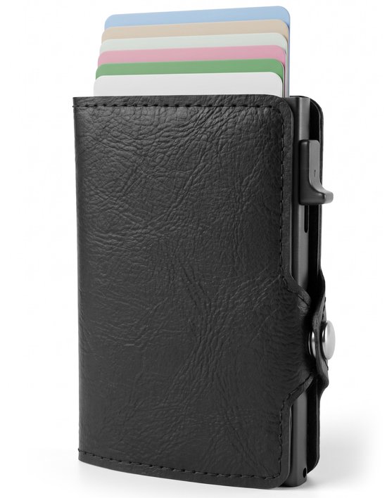 Porte-cartes extensible Nuvance - Protection RFID - Porte-cartes pour hommes et femmes - Porte-cartes - Porte-cartes de crédit