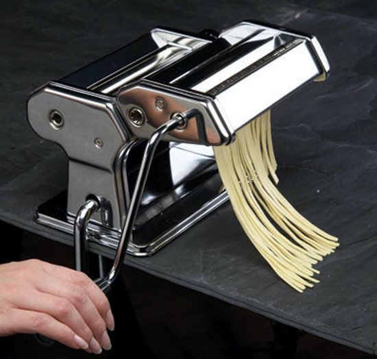 Pasta Machine - Pasta Maker - Pasta Tool - deeg rol apparaat van Merkloos — afbeelding 4