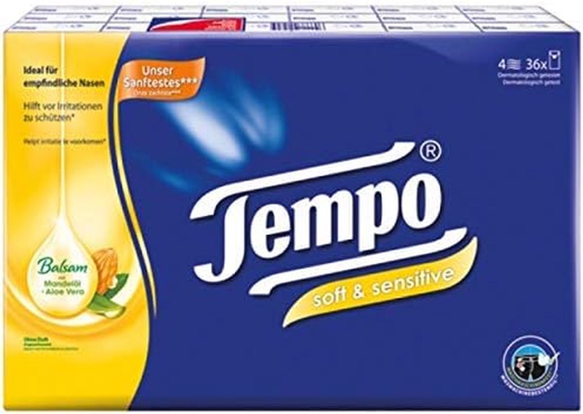 Zakdoeken Zacht - Papieren Zakjes - Huid Reinigen - 2-Laags Papier - 36 Verpakkingen - Wit
