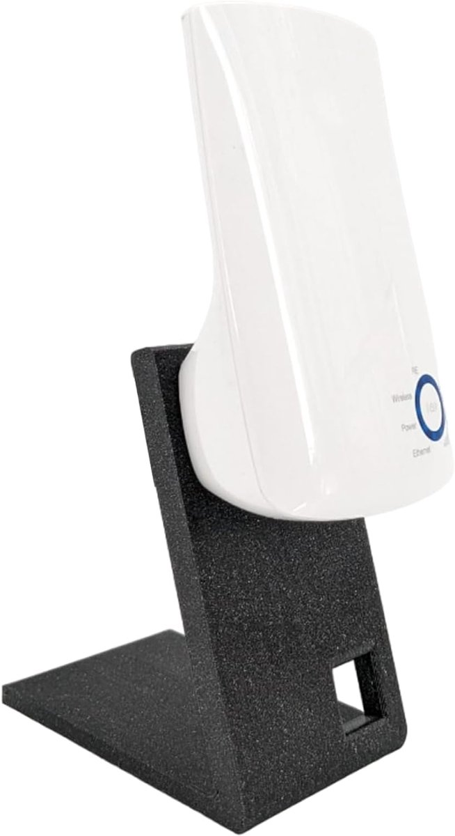 Wifi Repeater Standaard - Houder Dock - Netwerk Optimaliseren - Made in Germany - Universeel - Zwart