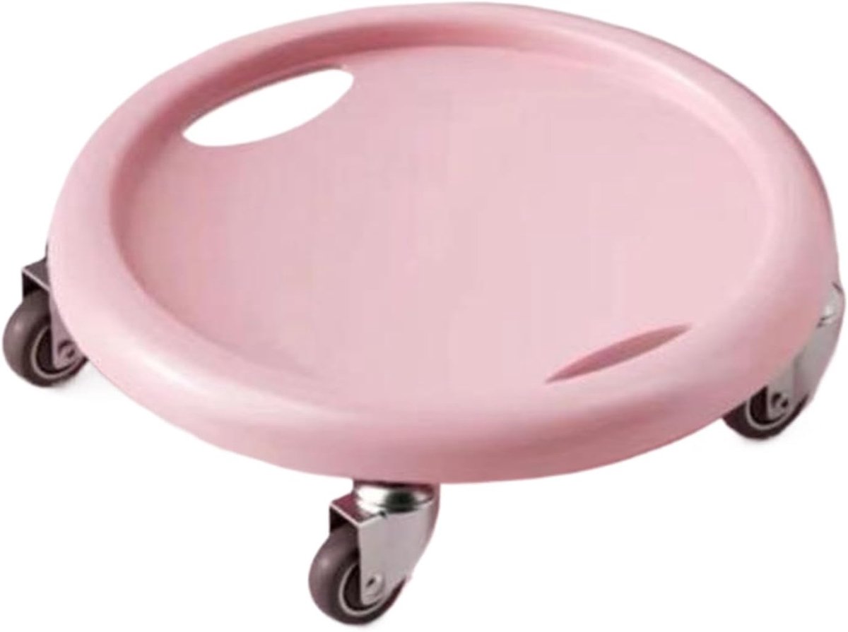 Buikspier Trainer - Schuifschijf Fitness - Core Training - Stabiel en Geruisloos - 28.5 x 8 cm - Roze
