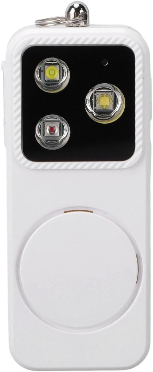 Persoonlijk Alarm - Veiligheidssirene Nood - Noodsituaties Melden - Oplaadbaar Type C - 150DB - Wit