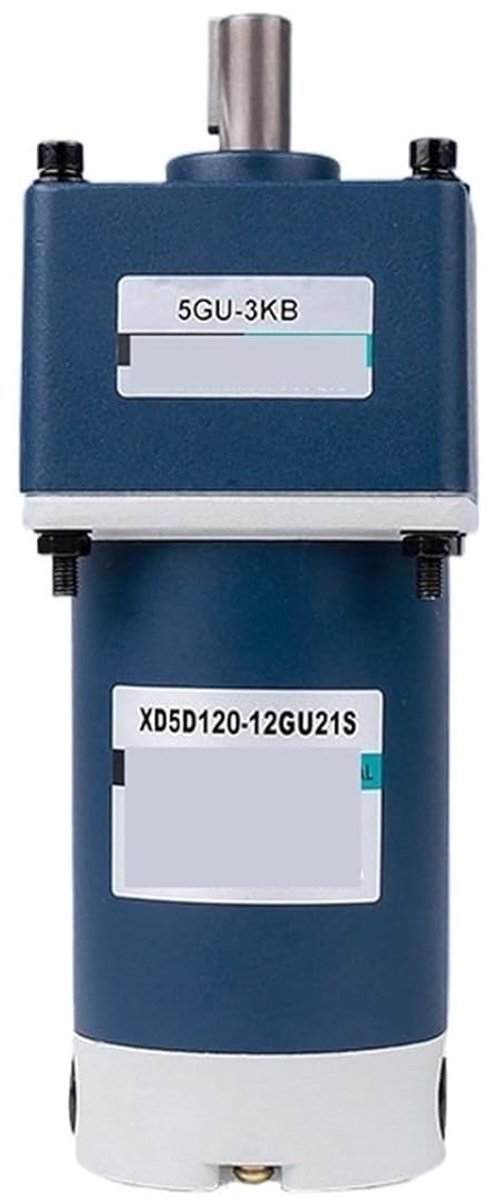 Gelijkstroommotor - Transportbandmotor - Machines Aandrijven - Instelbare Snelheid - 120 W - Zilver