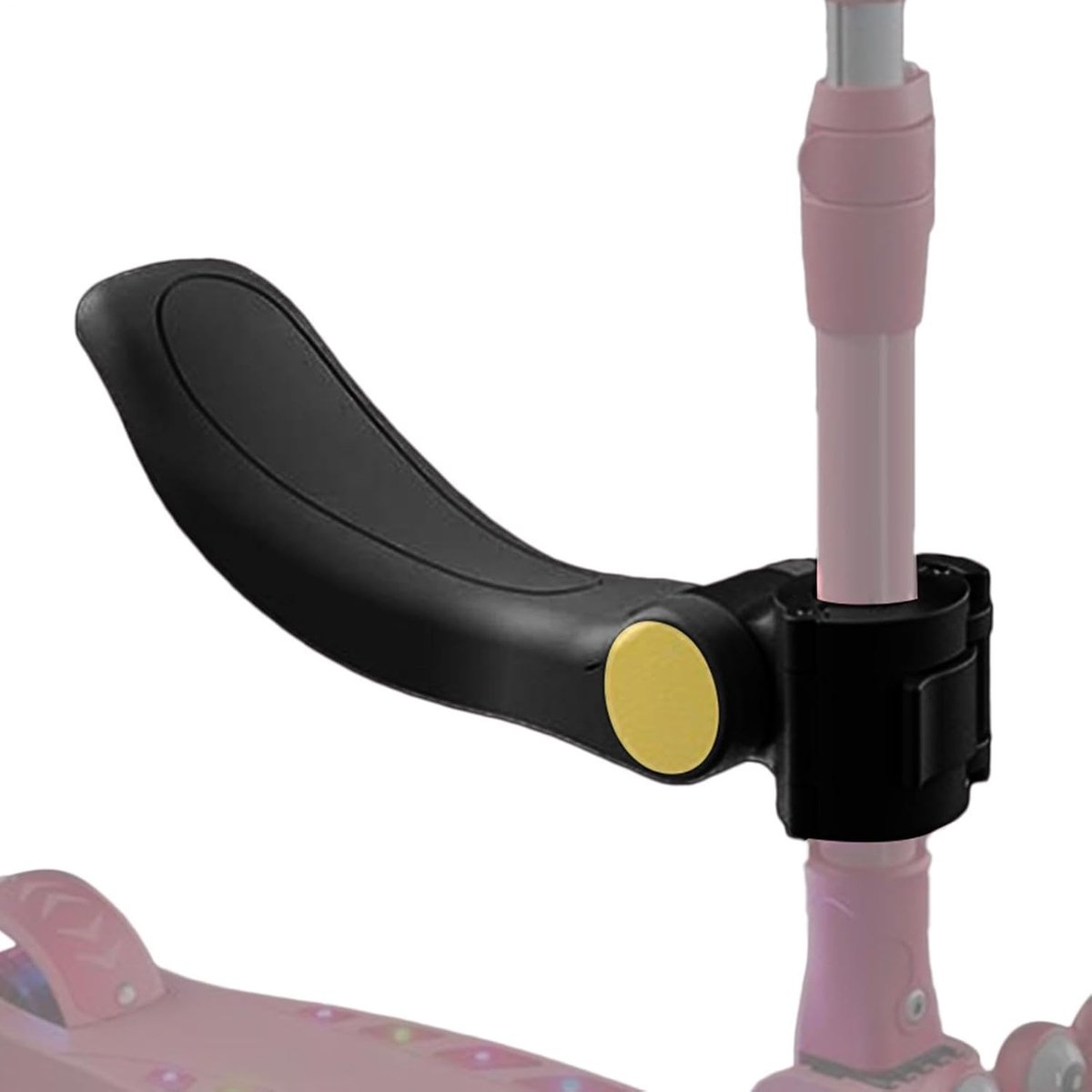 Scooterstoel Kinderen - Zitje Opvouwbaar - Comfortabel Rijden - In Hoogte Verstelbaar - 40 x 10 cm - Zwart