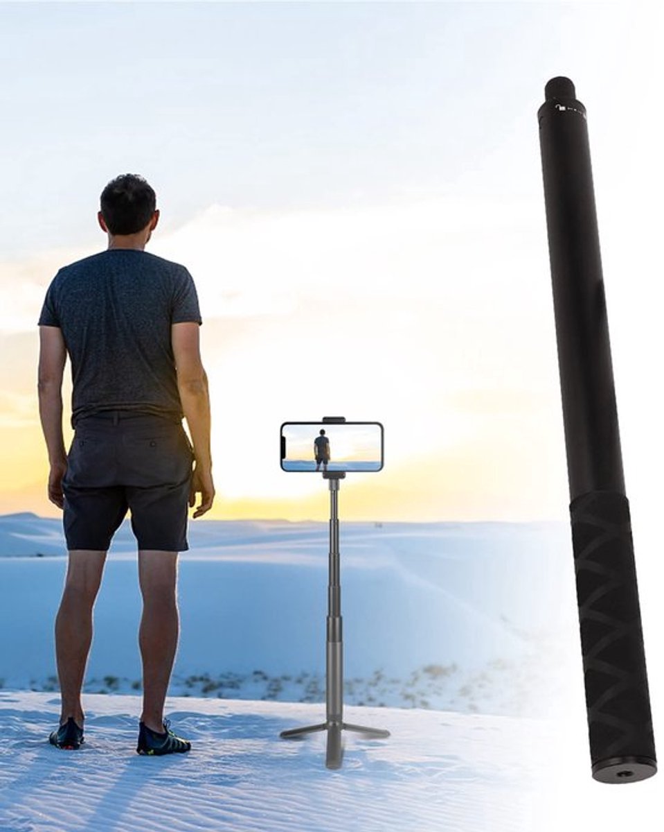 OmGoods - Dailygoody - Onzichtbare selfiestick - Uittrekbare monopod