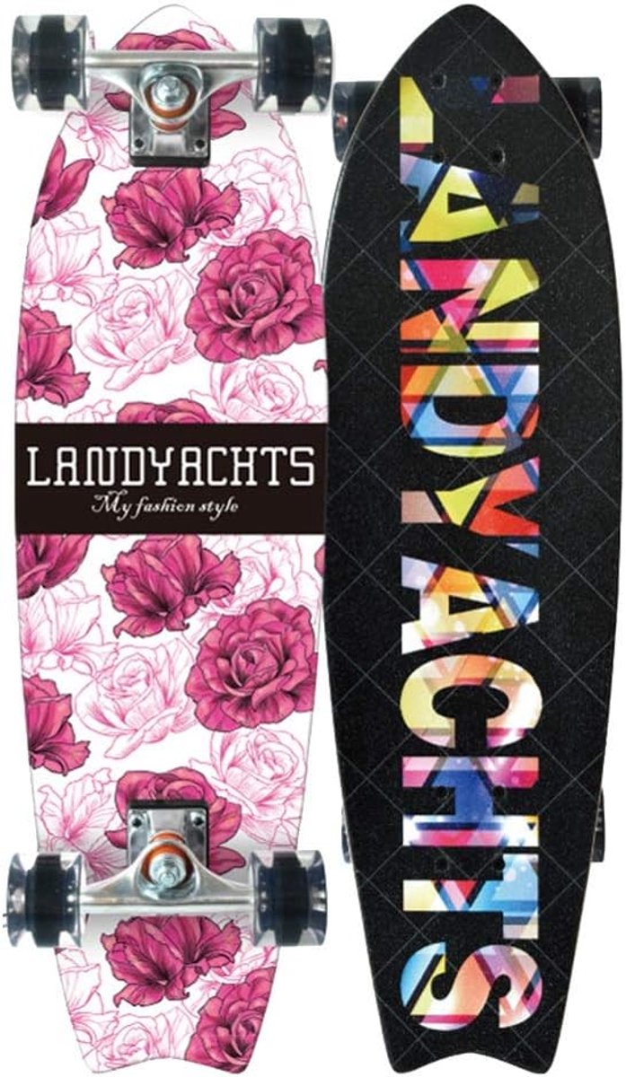 Standaard Skateboard Street Board Straat Skate 7 Lagen Esdoornhout 76×21.5cm Niet gespecificeerd
