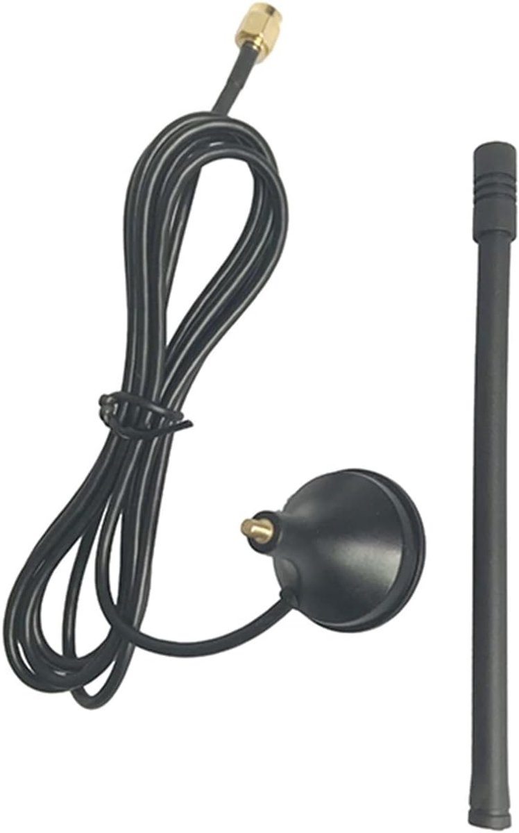 Antenne Module - Zuignap Antenne - Signaal Verbeteren - Volledige Frequentie - 5 Dbi - Zwart