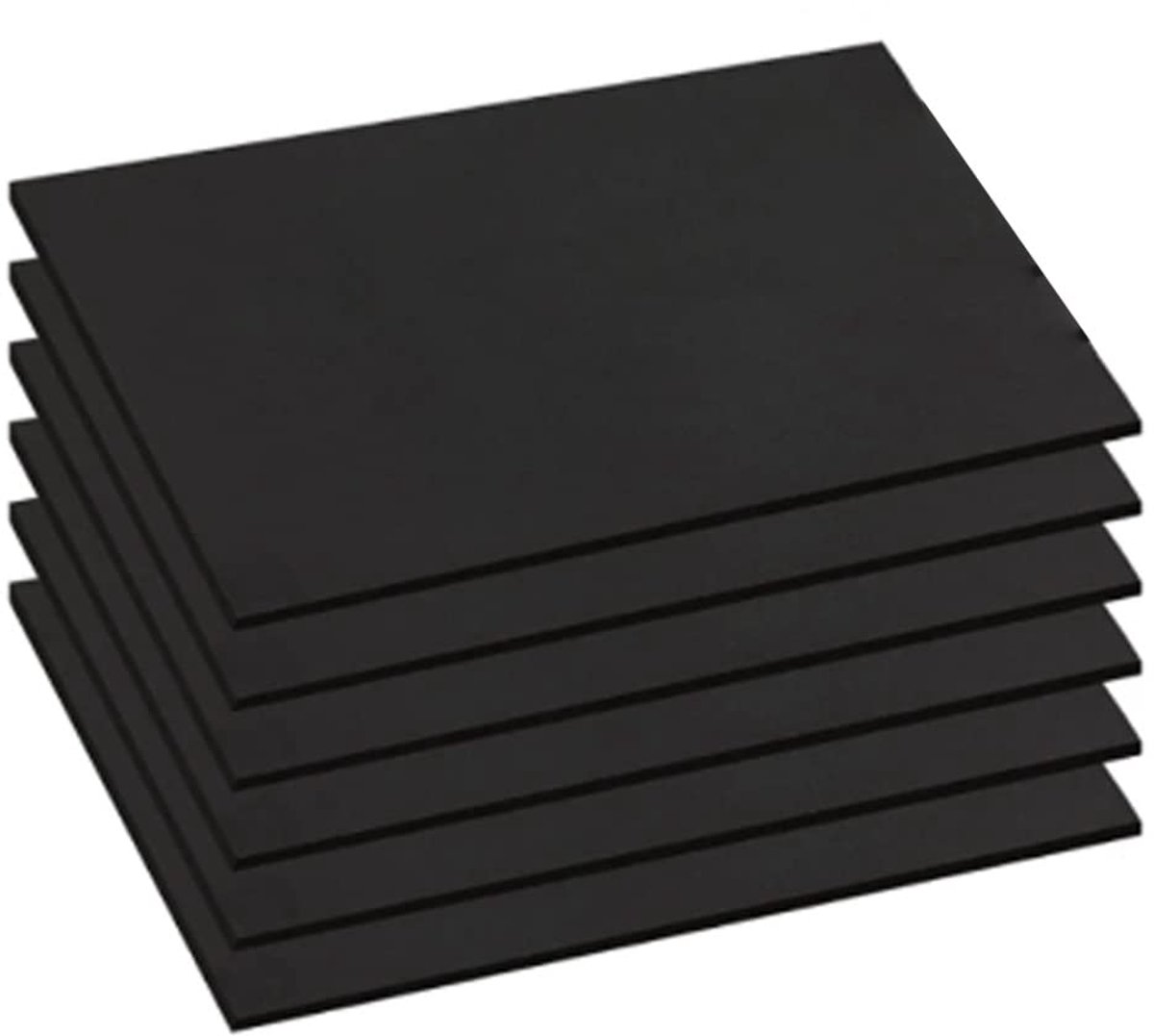 Schuimplaten Set - EVA Vellen - Hobby Projecten - Geluidsabsorberend - 300x400mm - Zwart