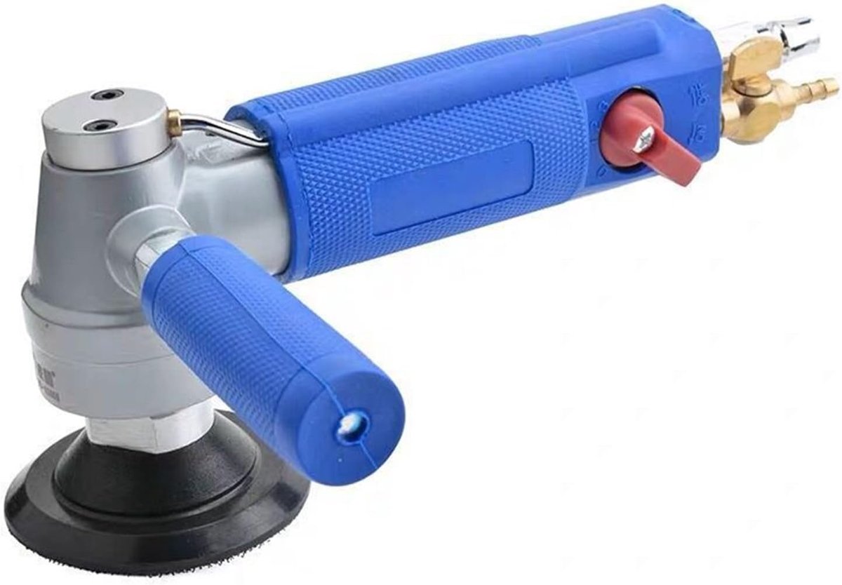 Pneumatische polijstmachine - Watermolen schuurmachine - Steen polijsten - Nauwkeurige controle - 3 tot 4 inch - One Color