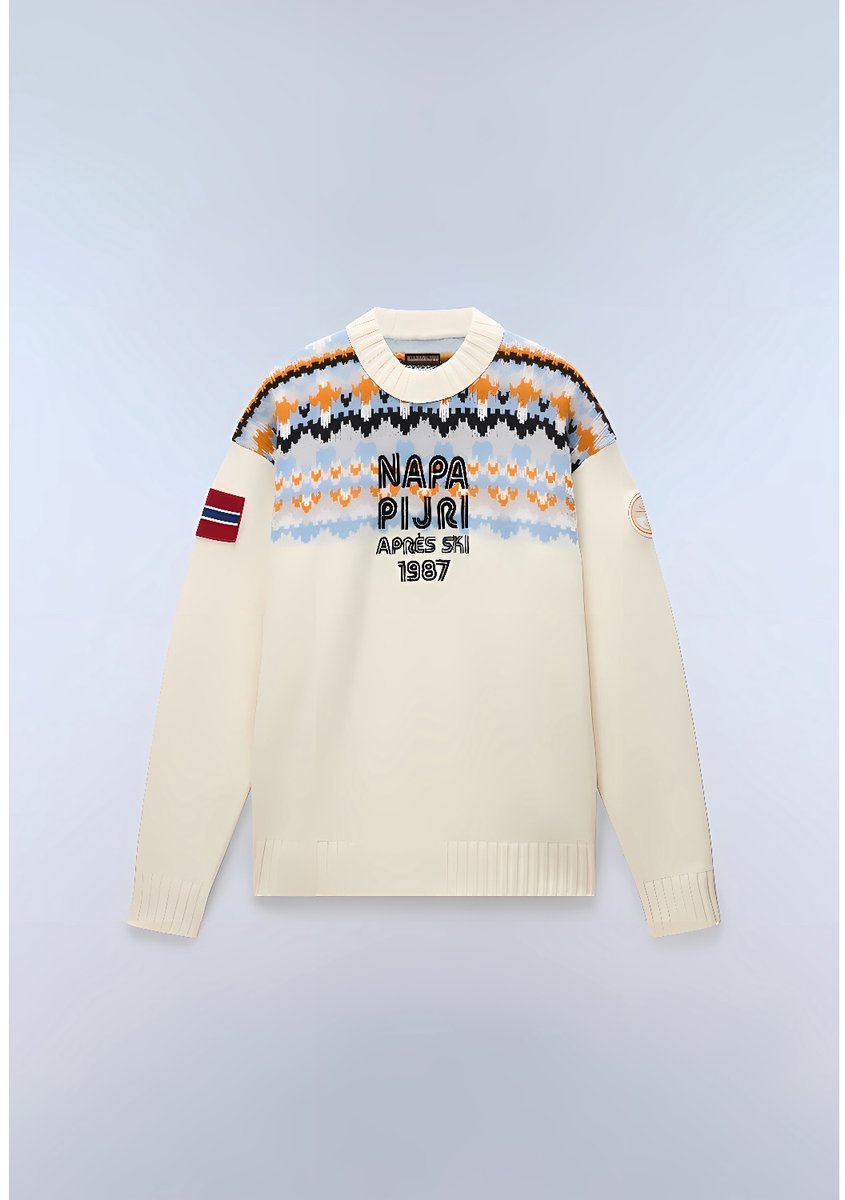 Napapijri-trui D-Fiames C NP0A88YZ Dimity-XL Beige