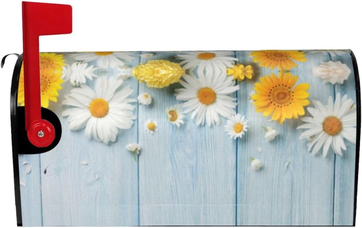 Brievenbushoes - Postbak decoratie - Huis versieren - Magnetische bevestiging - Standaard formaat - Zwart