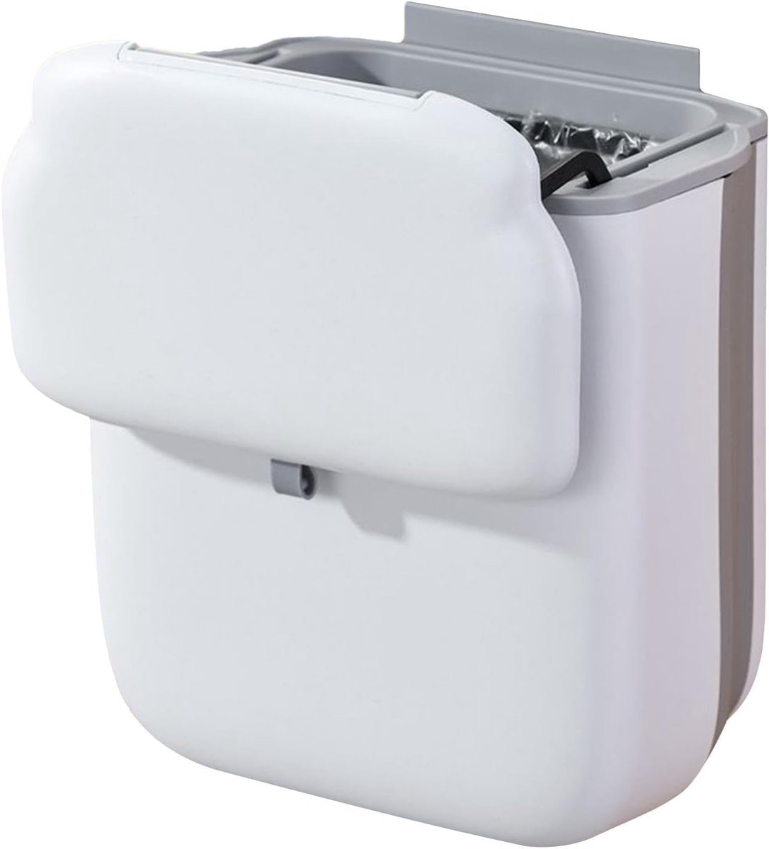 Compostbak - Afvalbak - Keuken Afval - Opvouwbaar Ontwerp - 264 Gallon - Wit