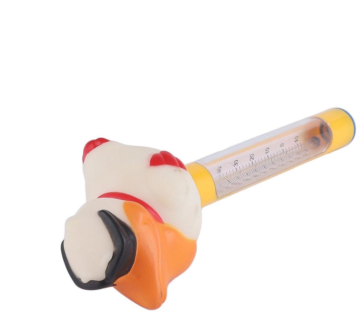Zwembad Water Temperatuurmeter - Badthermometer Drijvend - Water Temperatuur Meten - Cartoon Pelikaan Ontwerp - 22 Centimeter - Kleurrijk