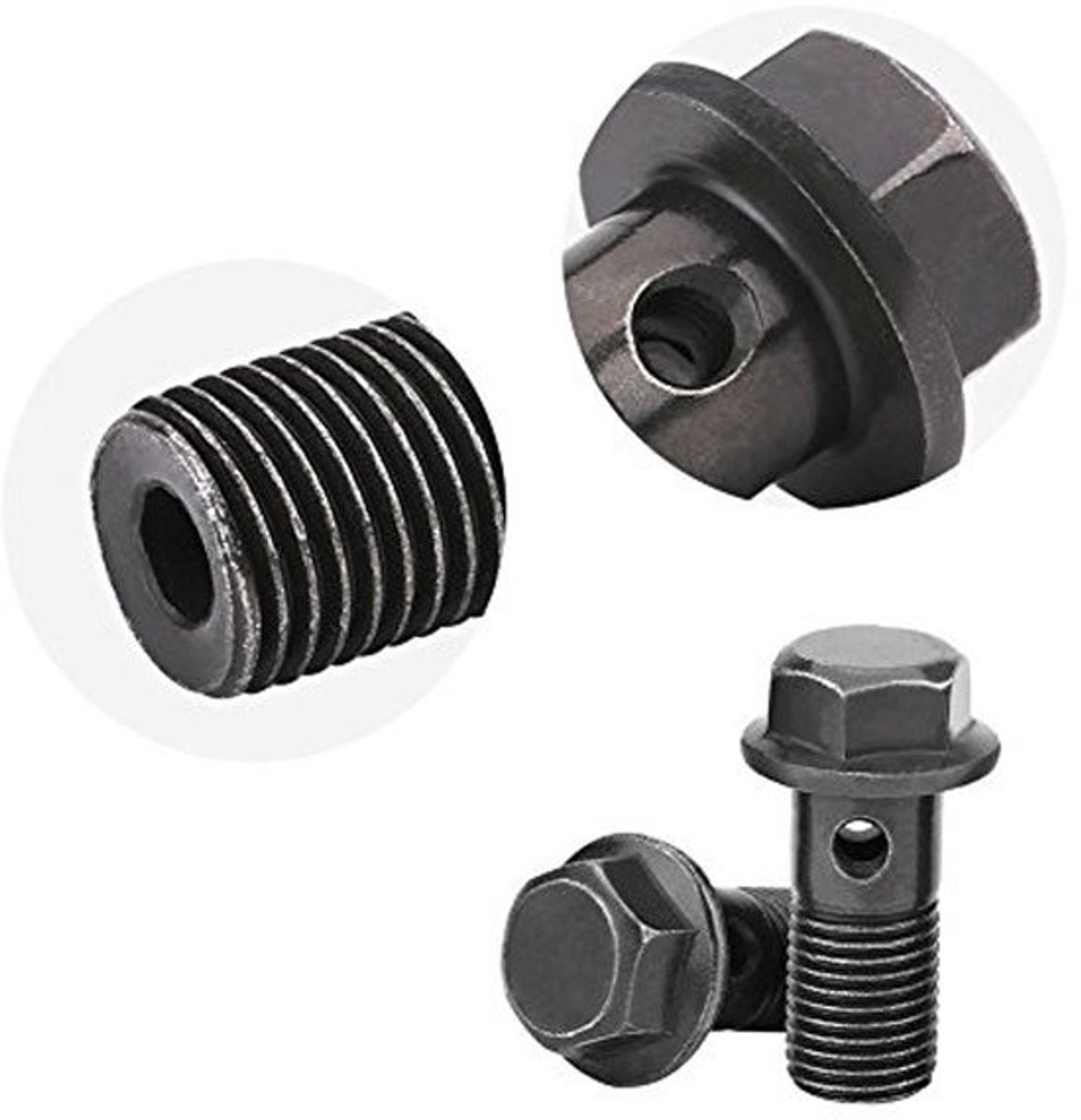 Shopcentral - M10x1.25 en M10x1.0 - Banjo-bouten voor motorrem