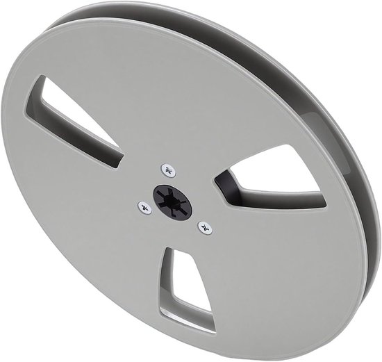 Lege Opwikkelspoel - Tape Spoel - Geluidsopname - Verbeterde Integriteit - 7 Inch Diameter - Grijs — afbeelding 5