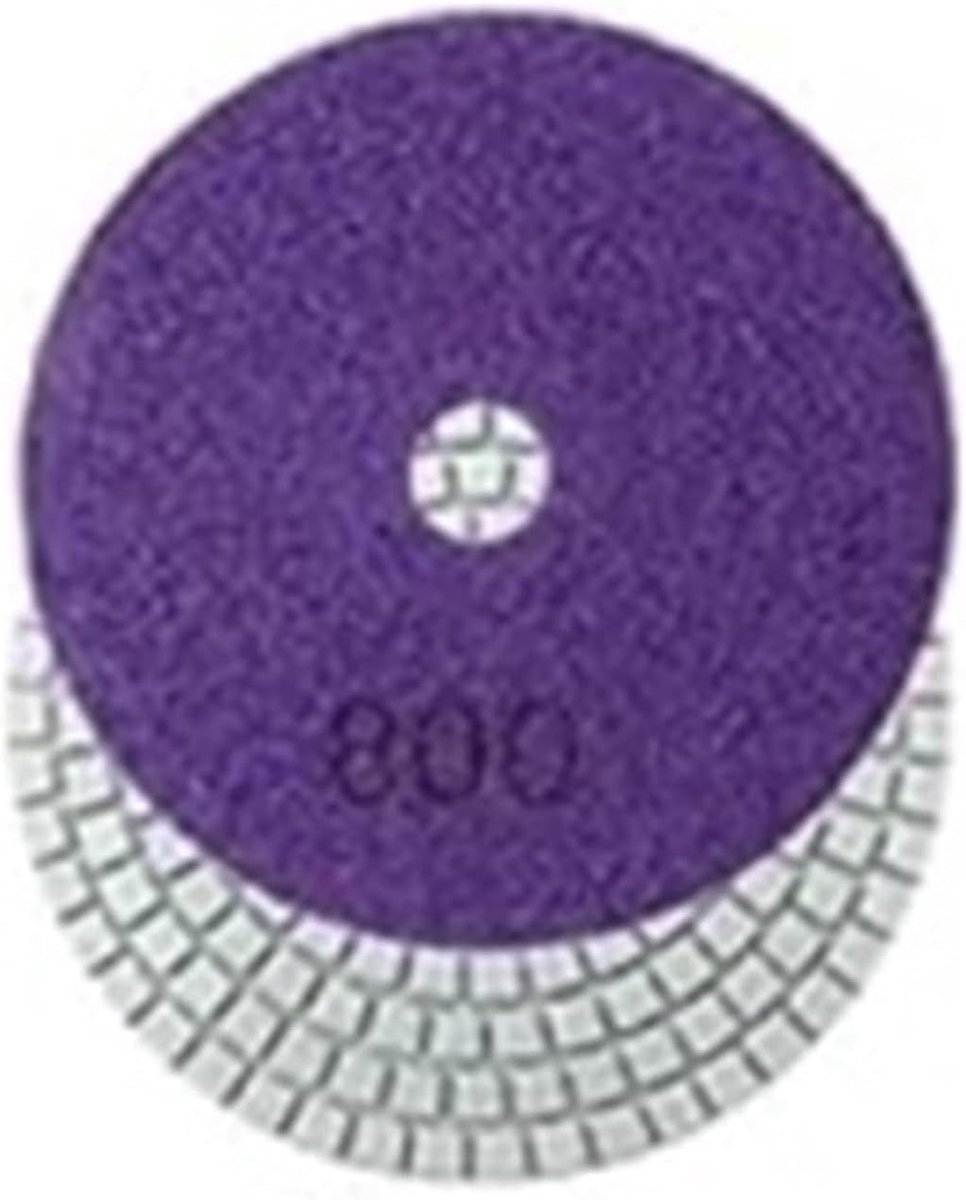 Diamant Polijst Pads - Schuurmiddel Polijstschijf - Oppervlakken Polijsten - Droog Nat Gebruik - 3-7 Inch - Niet gespecificeerd