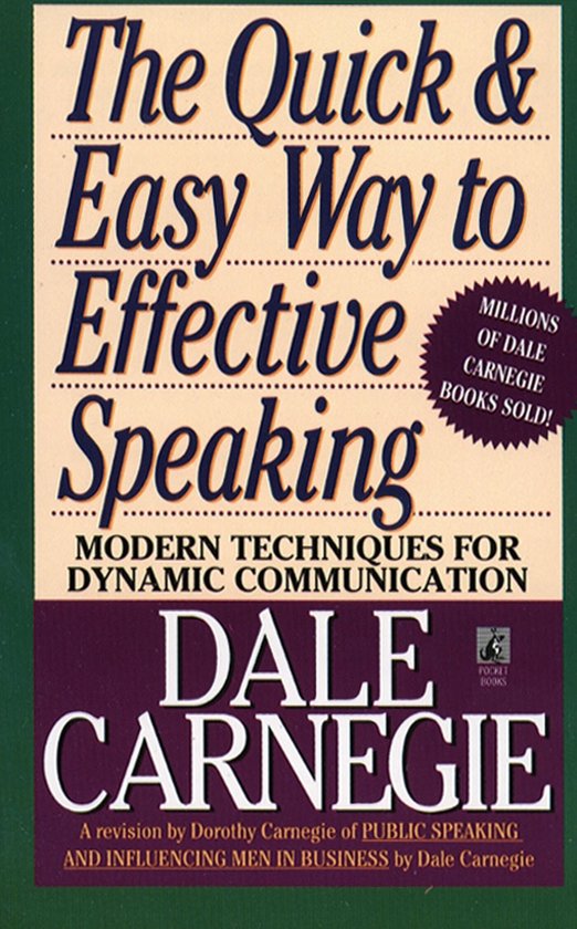 The Quick and Easy Way to Effective Speaking - cover