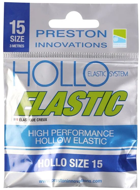 Preston Hollo Elastic - Dark Blue - Maat 15H - Top Elastiek - Donkerblauw van Merkloos — afbeelding 5
