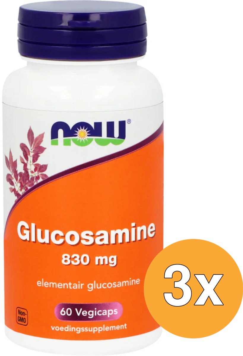 3x Now Glucosamine (60 vega capsules)